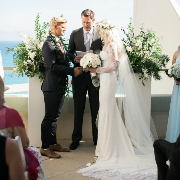 outdoor ceremony
