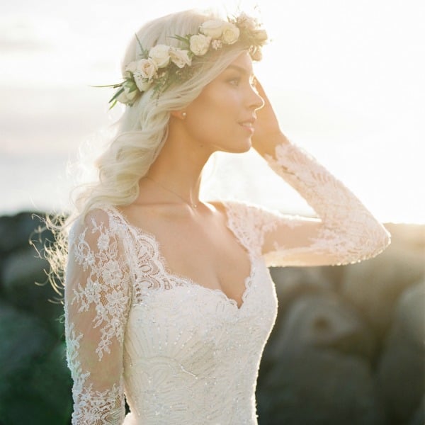 clifftop wedding
