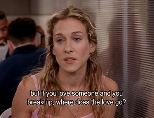 Image result for sex and the city break up