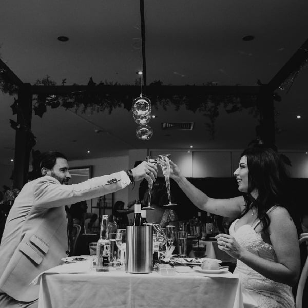 clifftop wedding