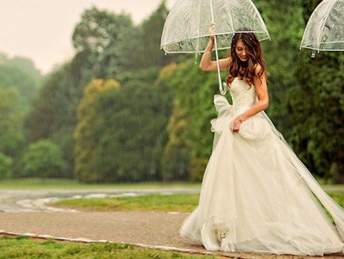 Image result for rainy wedding day