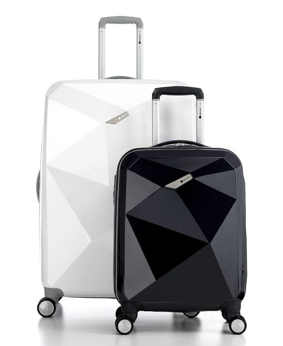 Fashion meets function - these totally cool looking suitcases will also protect your stuff from the rough treatment they get at the airport!: 