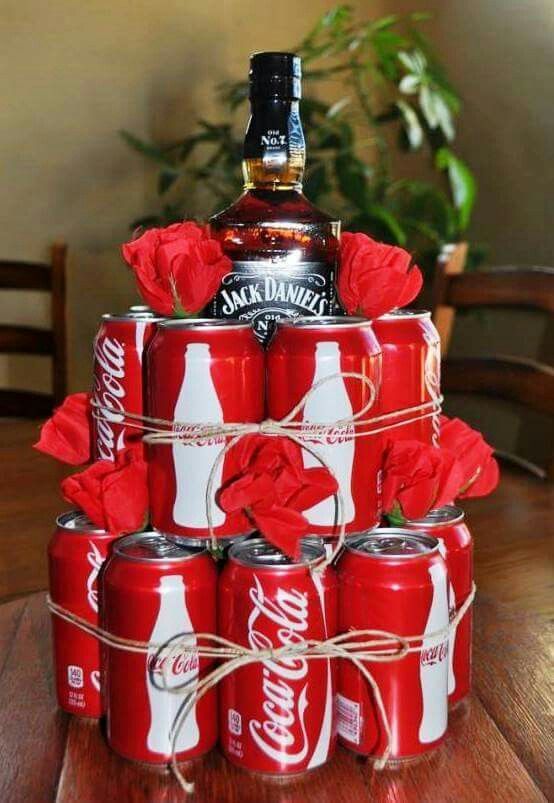 Jack &amp; Coke | 20+ Super Easy DIY Christmas Gifts for Him: 