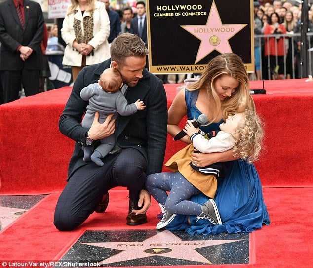 blake lively ryan reynolds ines, blake ryan baby daughter ines, blake lively ryan reynolds name second daughter, blake ryan reynolds baby name revealed