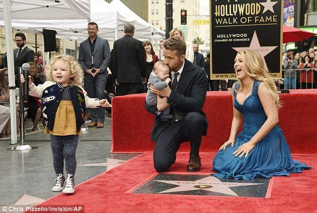 blake lively ryan reynolds ines, blake ryan baby daughter ines, blake lively ryan reynolds name second daughter, blake ryan reynolds baby name revealed