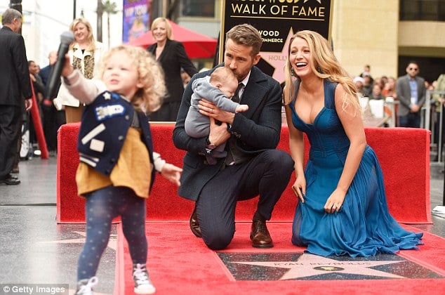 blake lively ryan reynolds ines, blake ryan baby daughter ines, blake lively ryan reynolds name second daughter, blake ryan reynolds baby name revealed