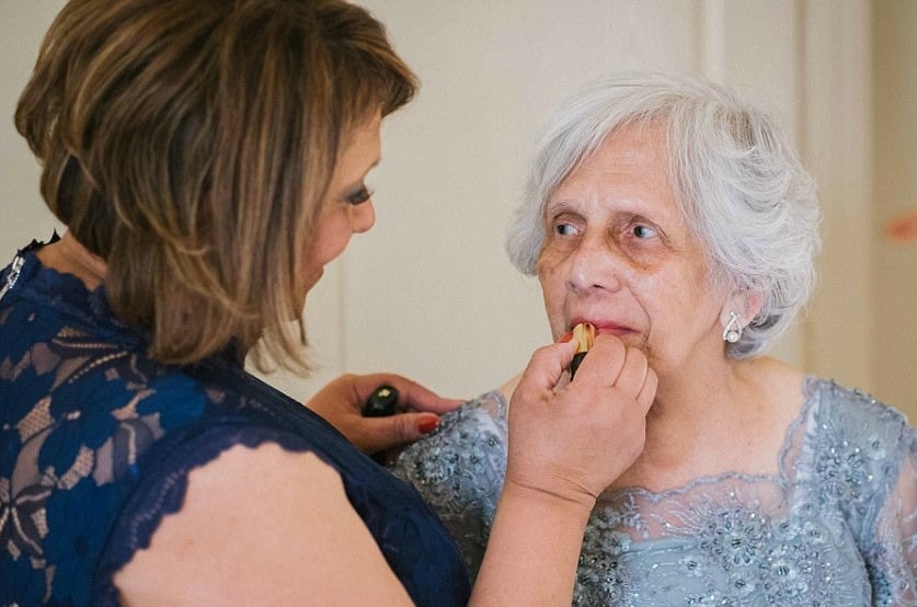 grandma flowergirl, grandmother flowergirl , cute flowergirl, sydney flowergirl, yasmine ricardo james day, yasmine parker ricardo de salis
