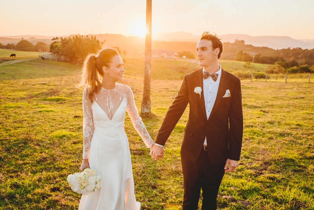 clifftop wedding