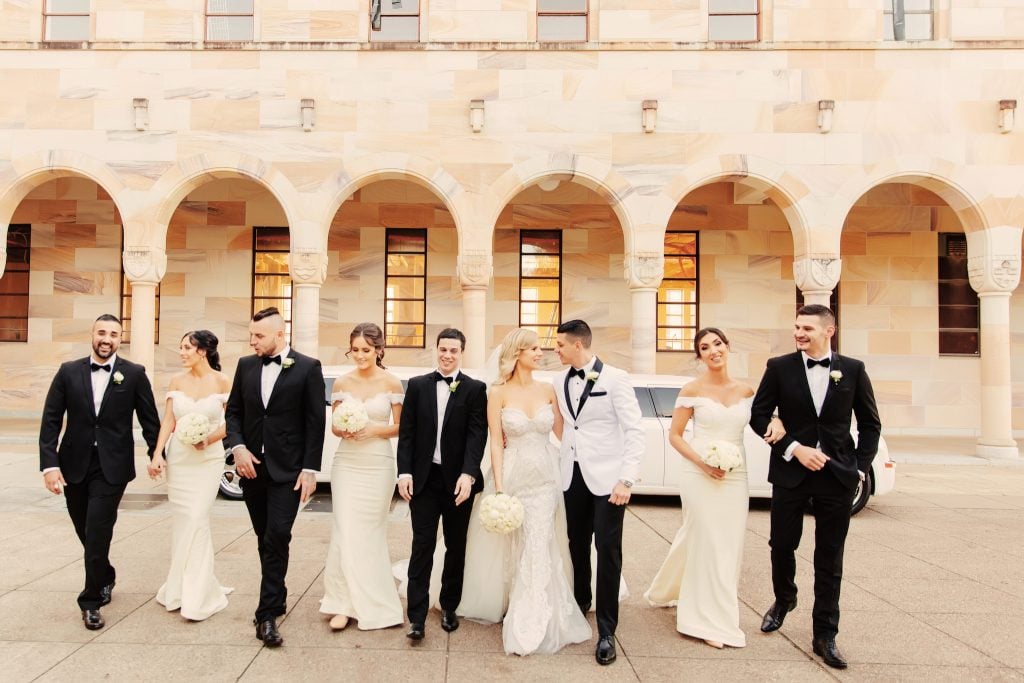 gold themed wedding