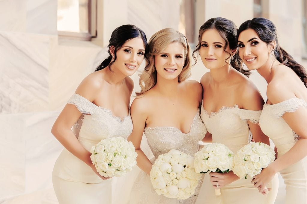gold themed wedding