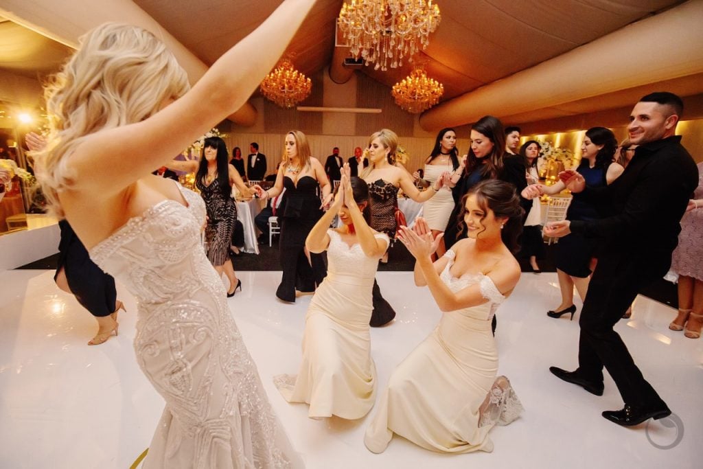 gold themed wedding