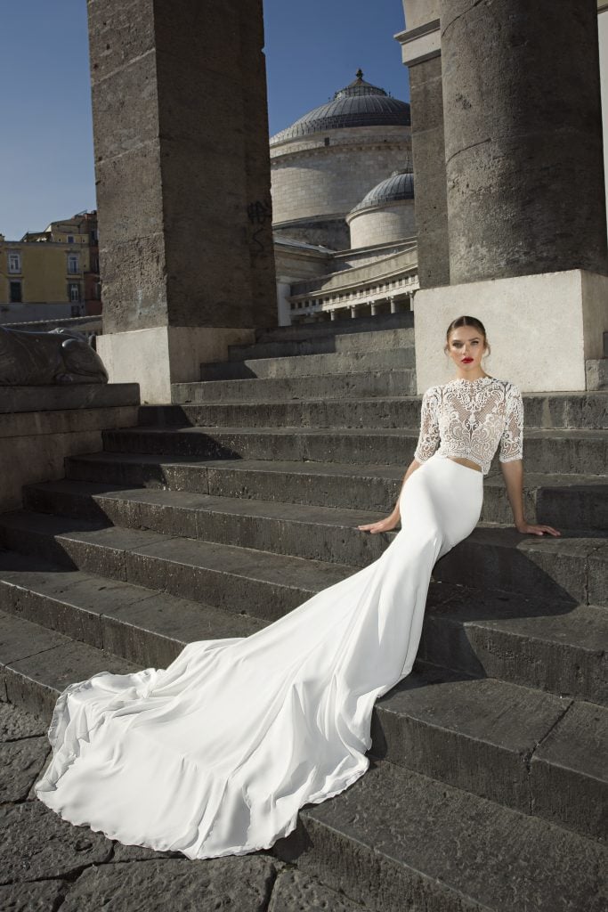 julie vino wedding, julie vino bride, julie vino 2017, julie vino gowns, julie vino wedding gown