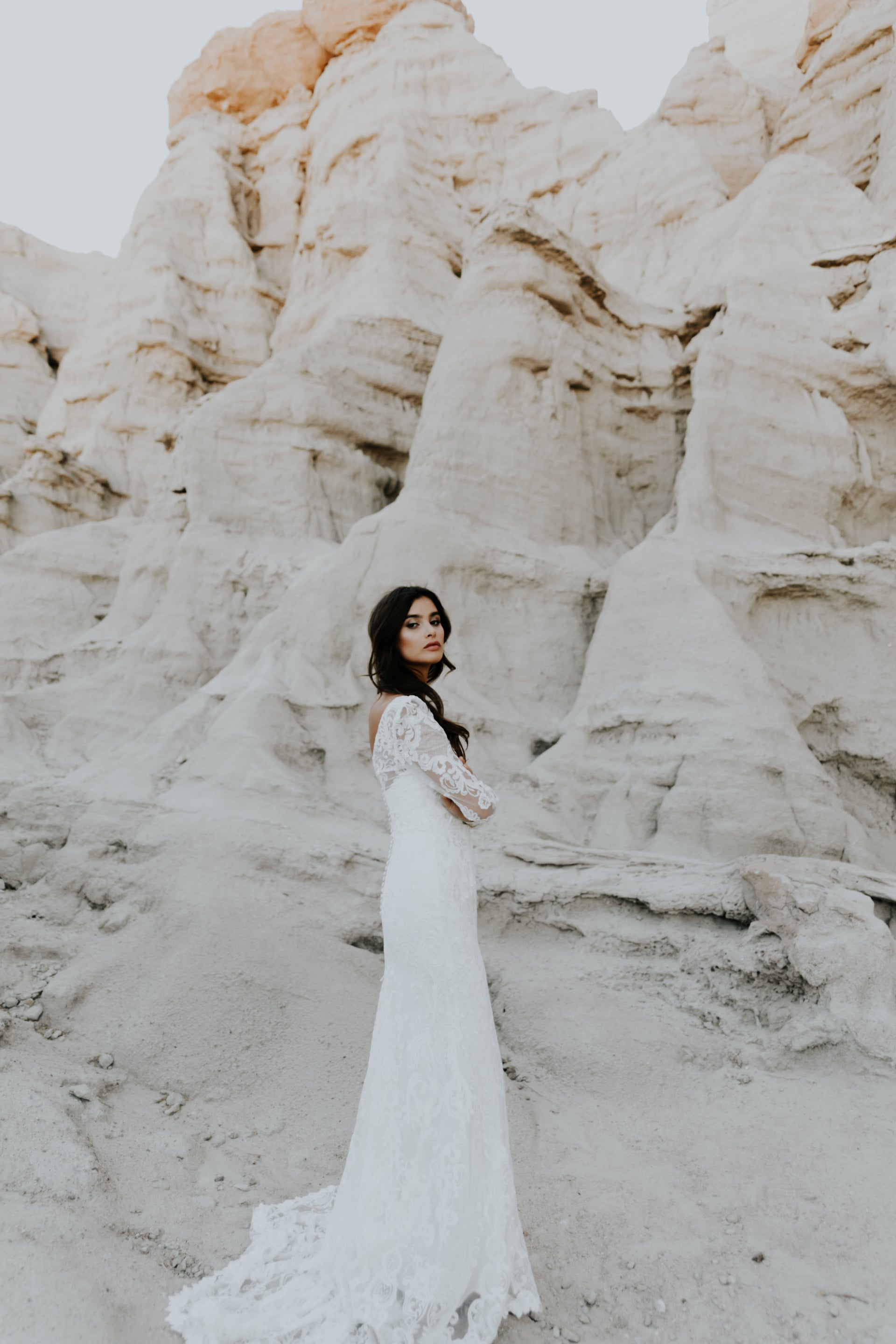 anna campbell ceremony, anna campbell bridal, anna campbell bride