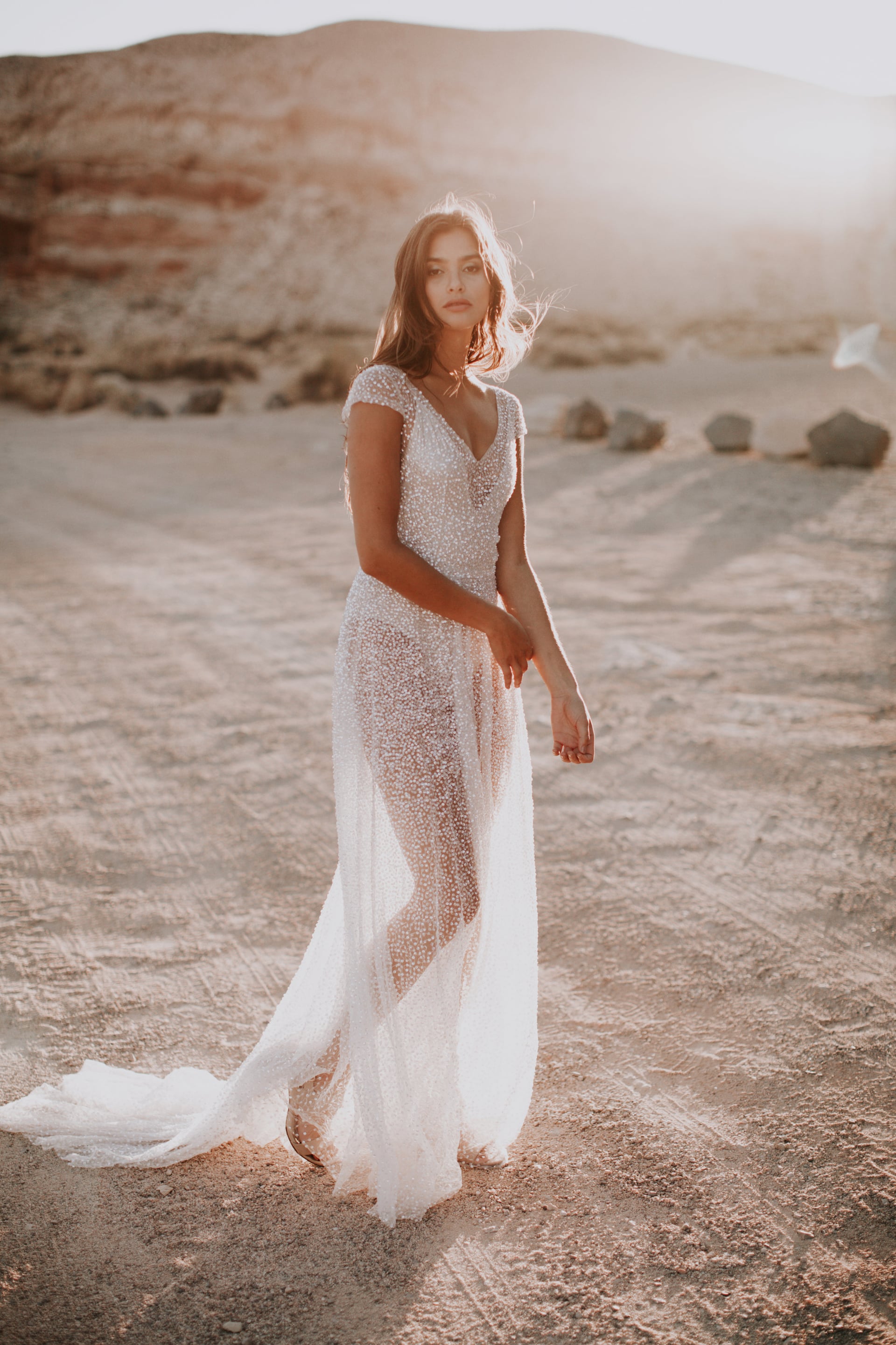 anna campbell ceremony, anna campbell bridal, anna campbell bride