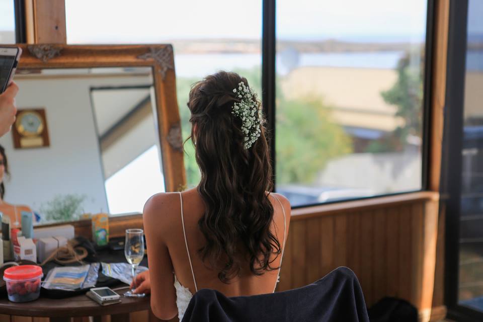 clifftop wedding