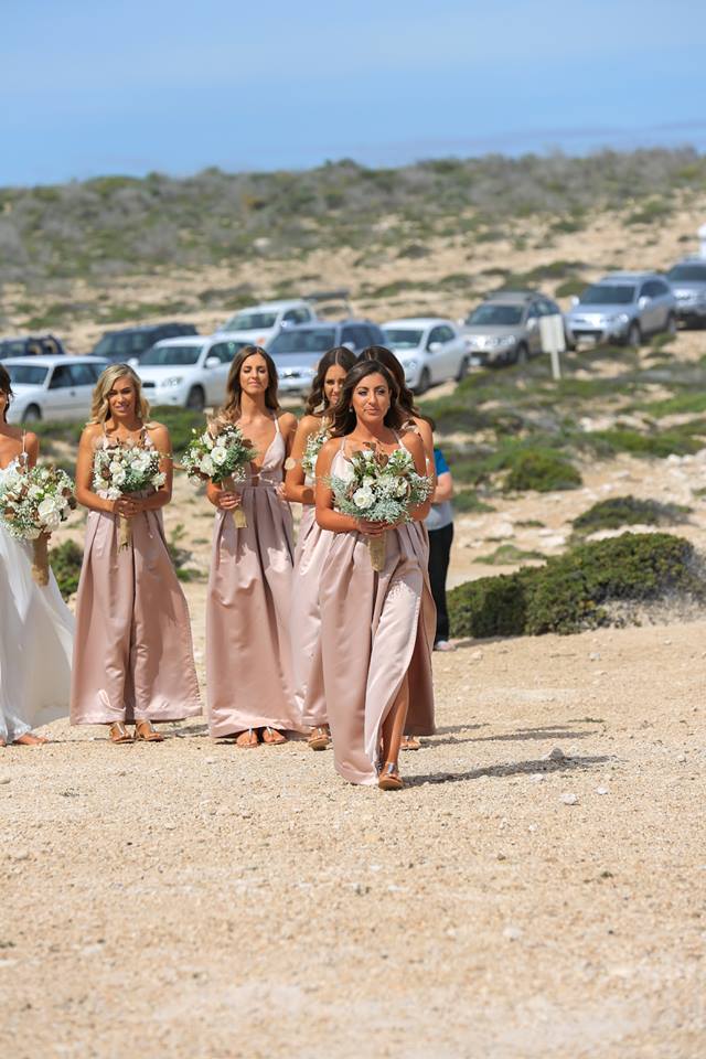 clifftop wedding