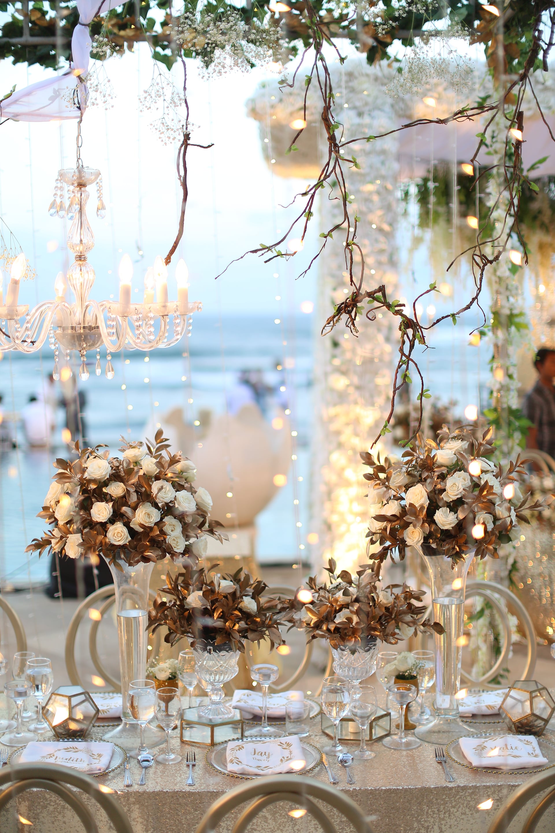 gold wedding
