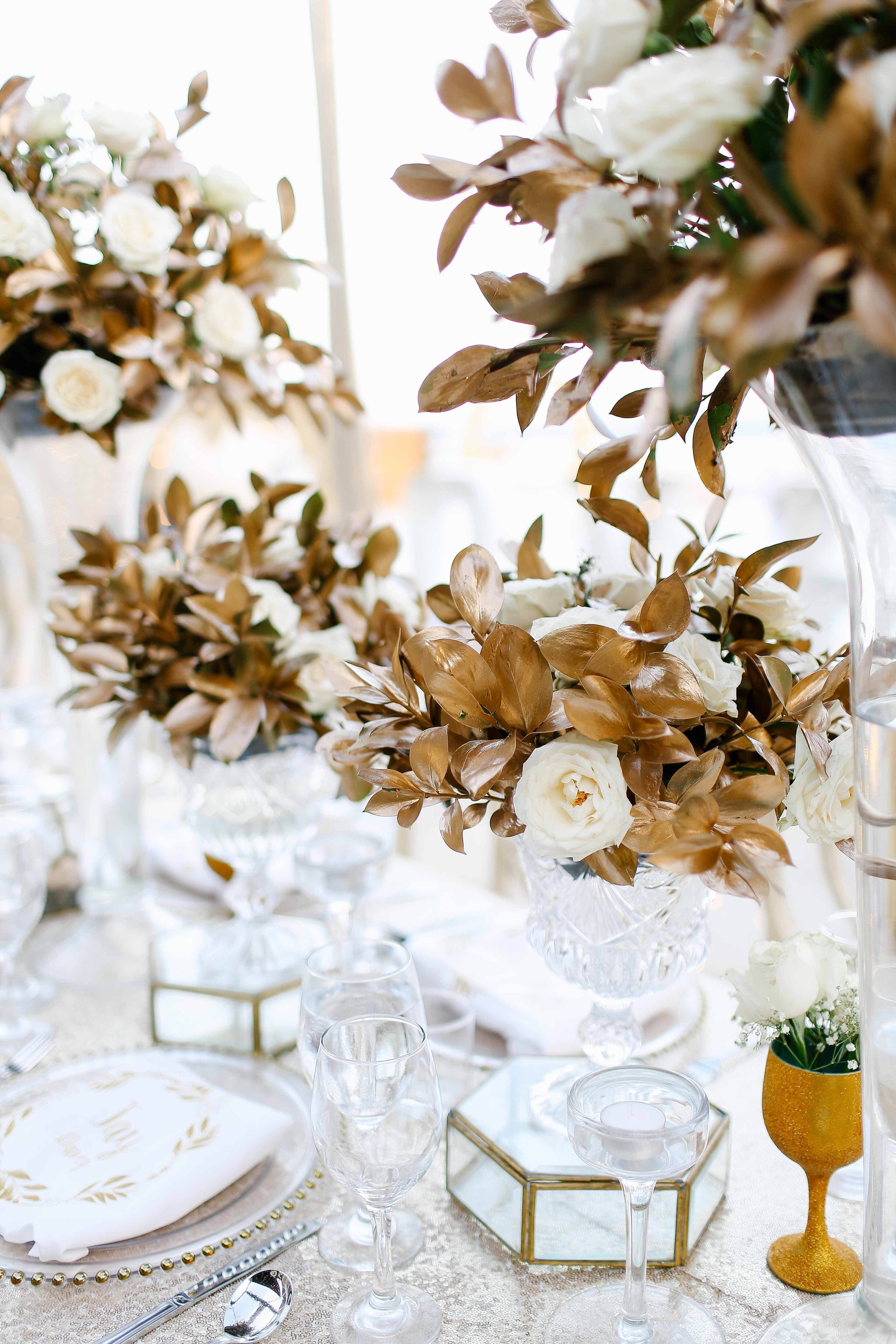 gold wedding
