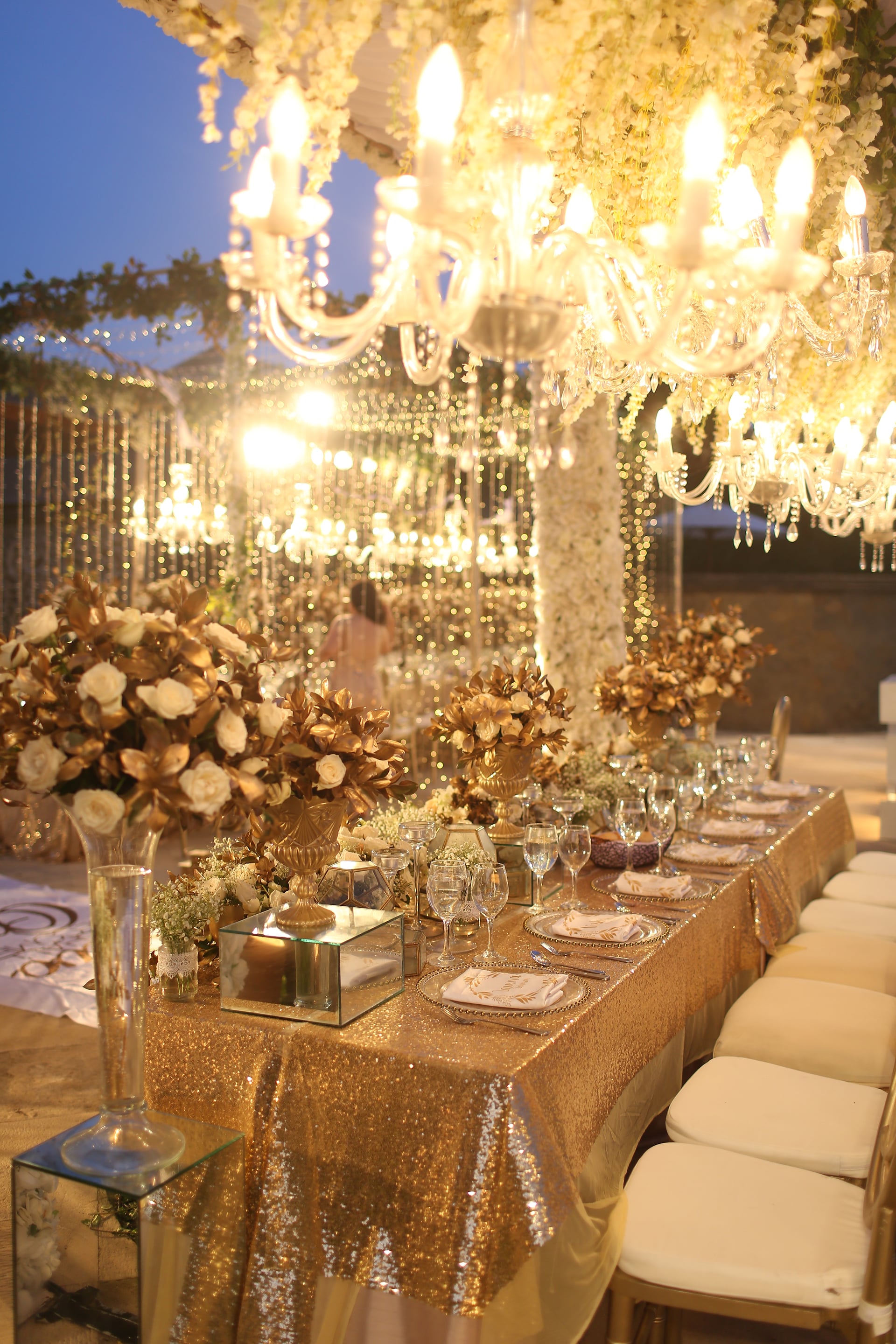 gold wedding