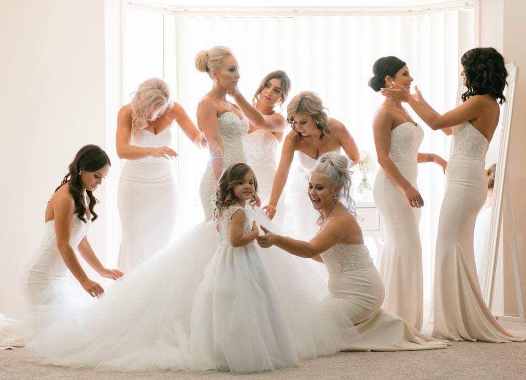 bridal prep