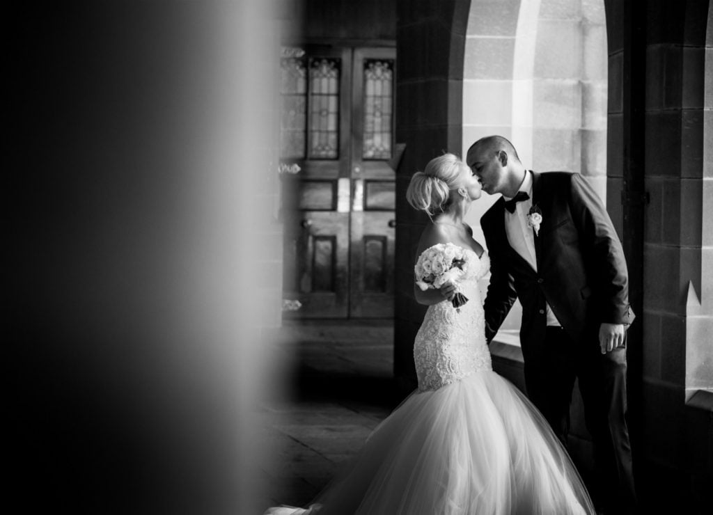 personalised wedding gown