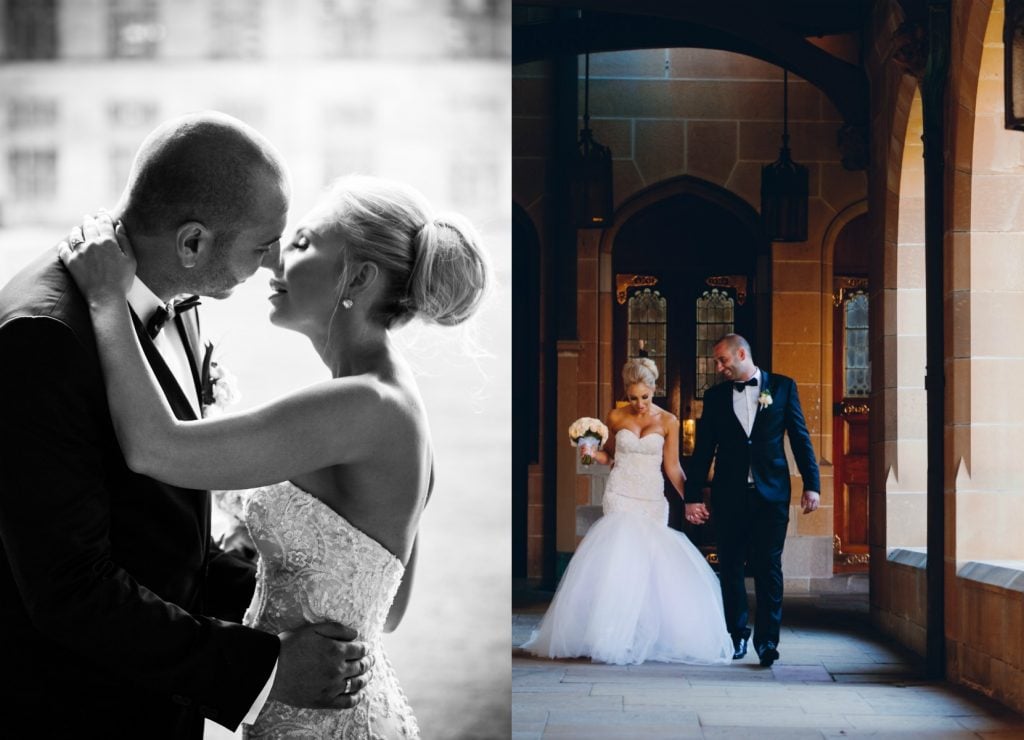 personalised wedding gown
