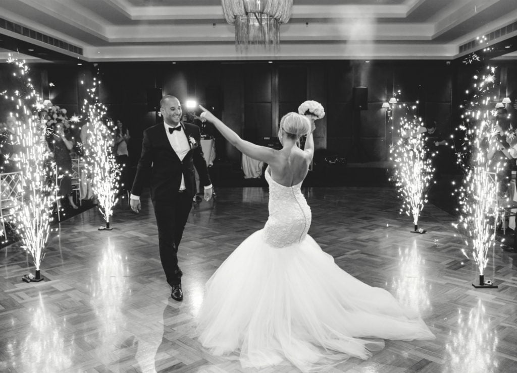 personalised wedding gown