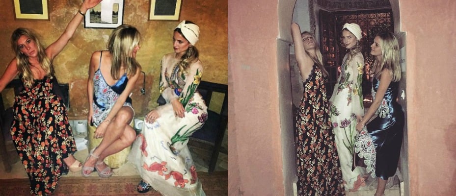 glee diana argon winston marshall wedding Moroccan 
