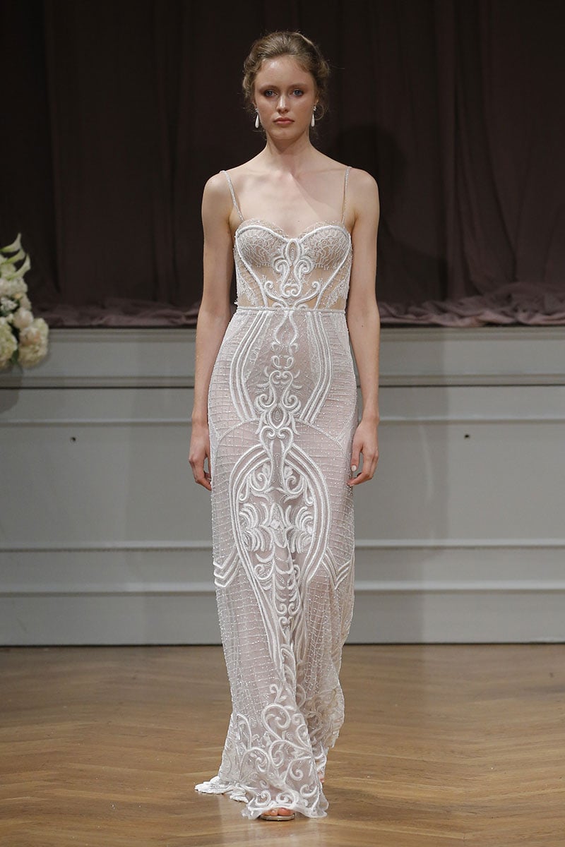 Alon Livne White Fall 2017 New York Bridal Week Wedding Dress Collection Olivia Dress