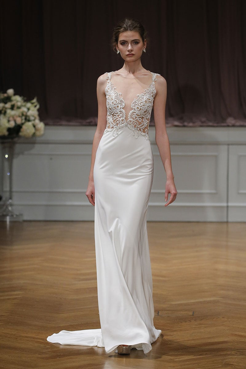 Alon Livne White Fall 2017 New York Bridal Week Wedding Dress Collection Marilyn Dress