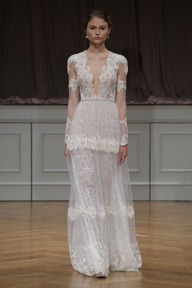 Alon Livne White Fall 2017 New York Bridal Week Wedding Dress Collection Kelly Dress