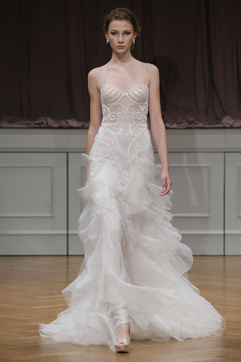 Alon Livne White Fall 2017 New York Bridal Week Wedding Dress Collection Adriana Dress