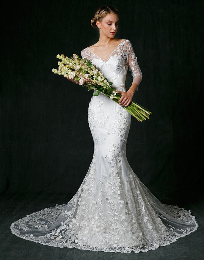 Sareh Nouri Fall 2017 New York Bridal Week Wedding Dress Collection