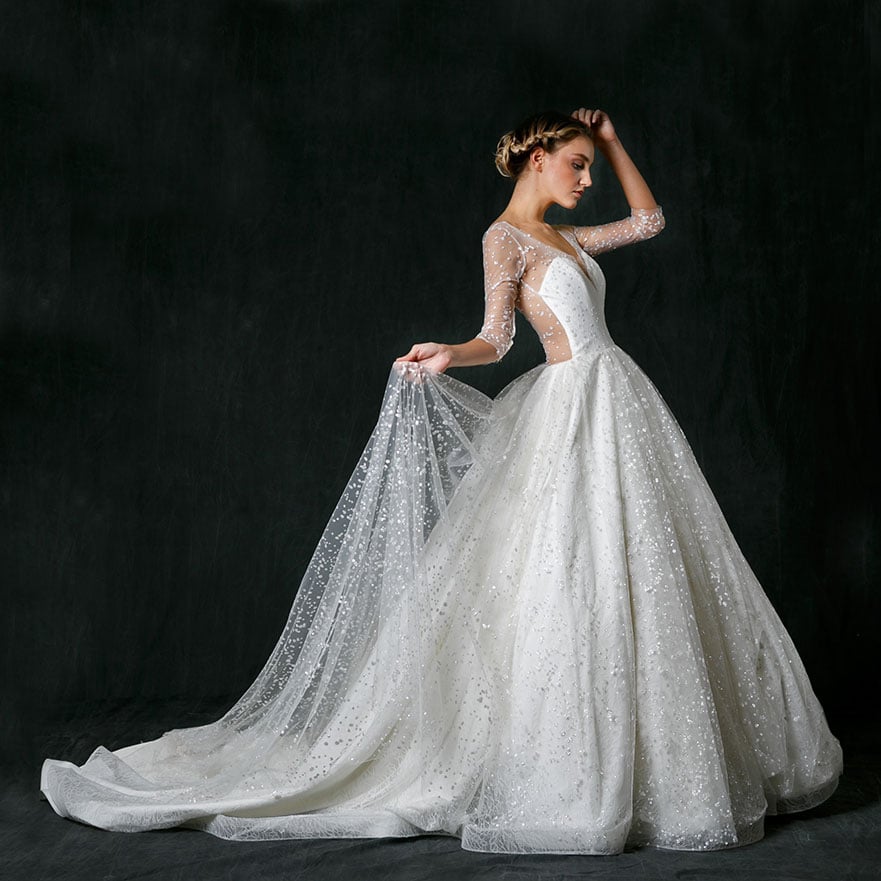 Sareh Nouri Fall 2017 New York Bridal Week Wedding Dress Collection