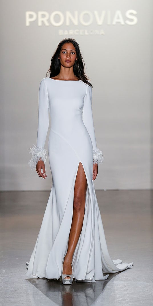 Pronovias Fall 2017 New York Bridal Week Nuria Wedding Dress