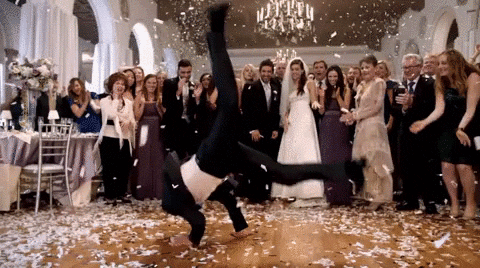 Image result for wedding party gif