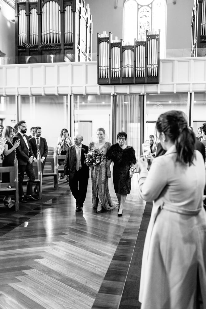 warehouse wedding