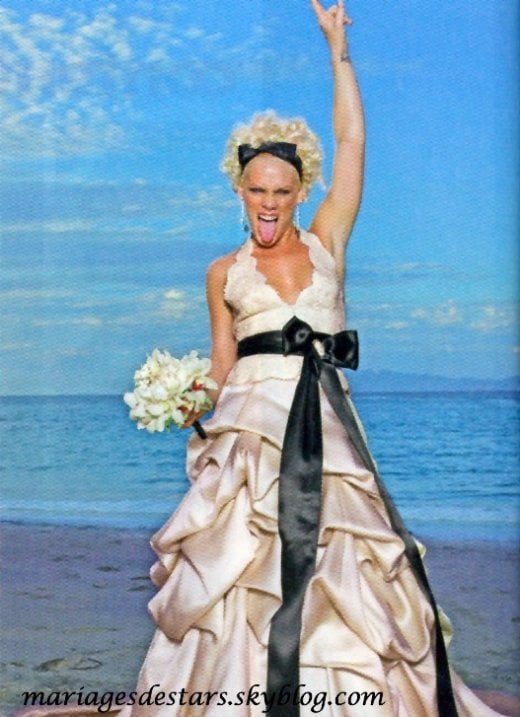 pink corey hart wedding photos, pink