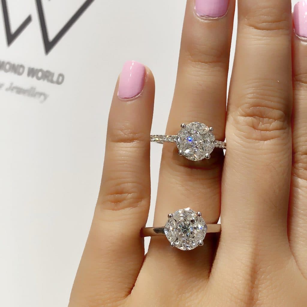 4 Ways To Make Your Engagement Ring Look Bigger
