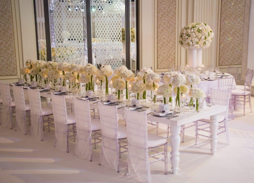 Real Wedding: An all-white Dubai Wedding