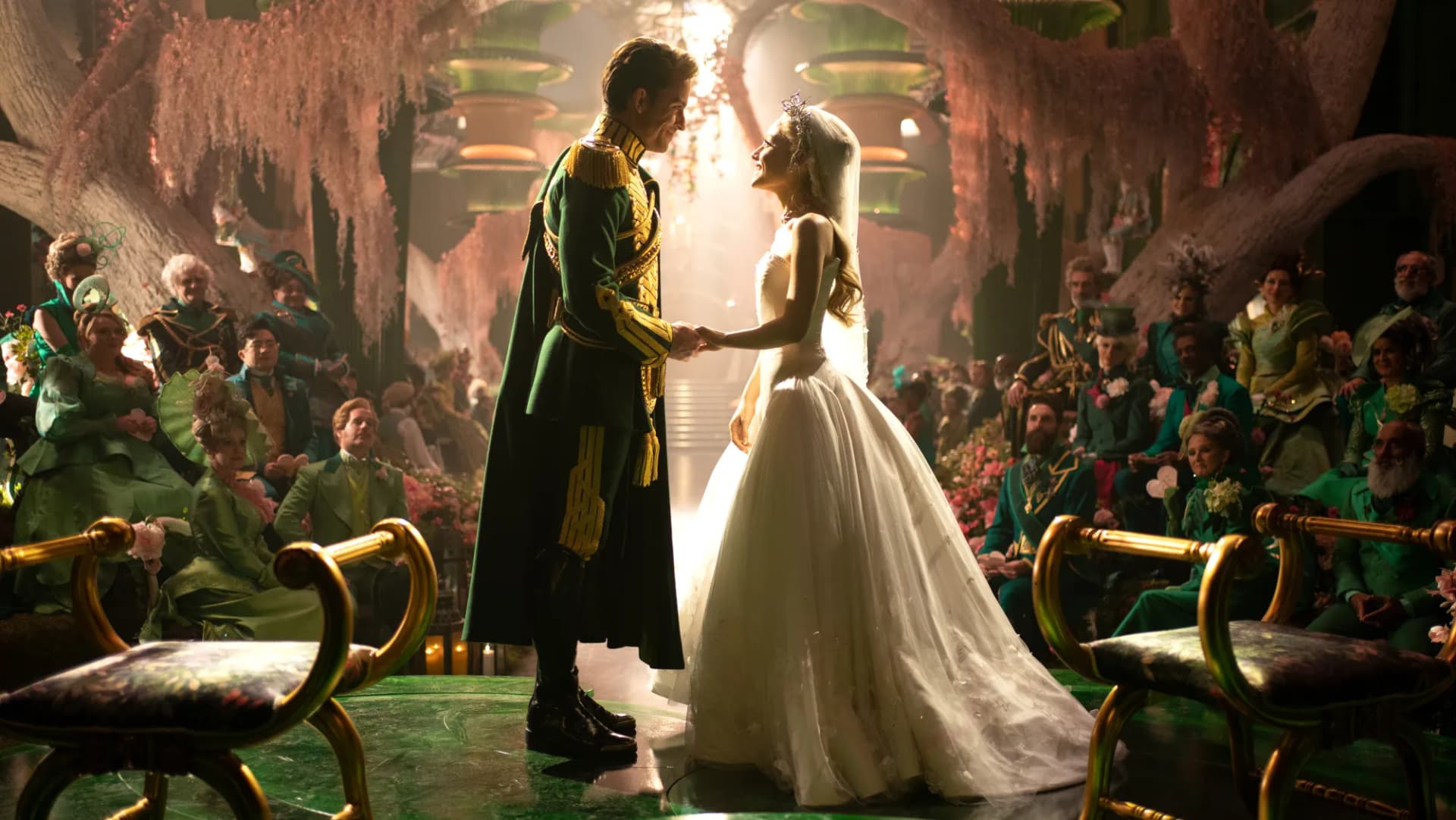 Glinda Goes Grand: Inside Ariana Grande’s Wedding Dress With a 25-Meter Veil in Wicked: For Good
