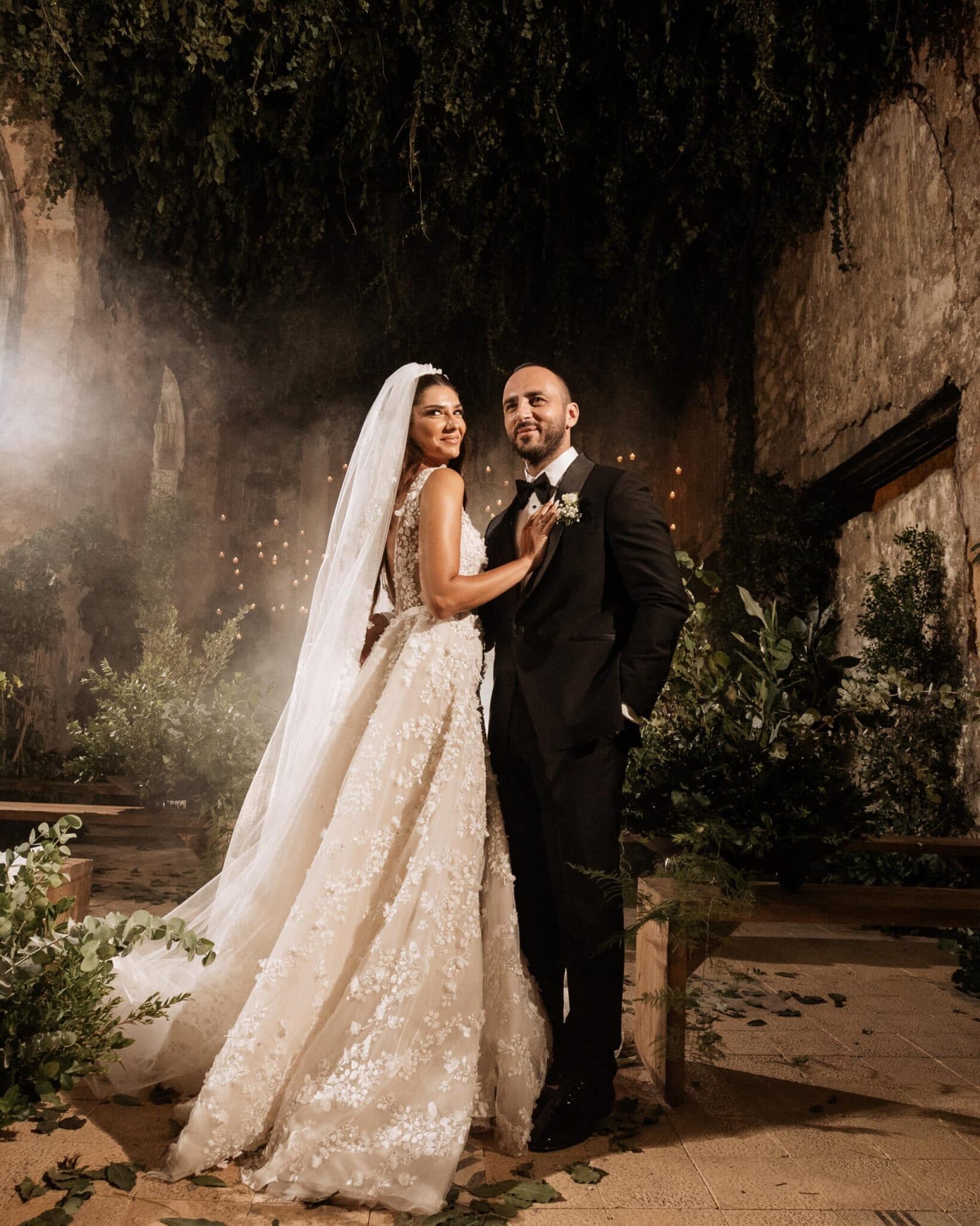 A Lebanese and Palestinian Secret Garden Themed Destination Wedding in Lebanon