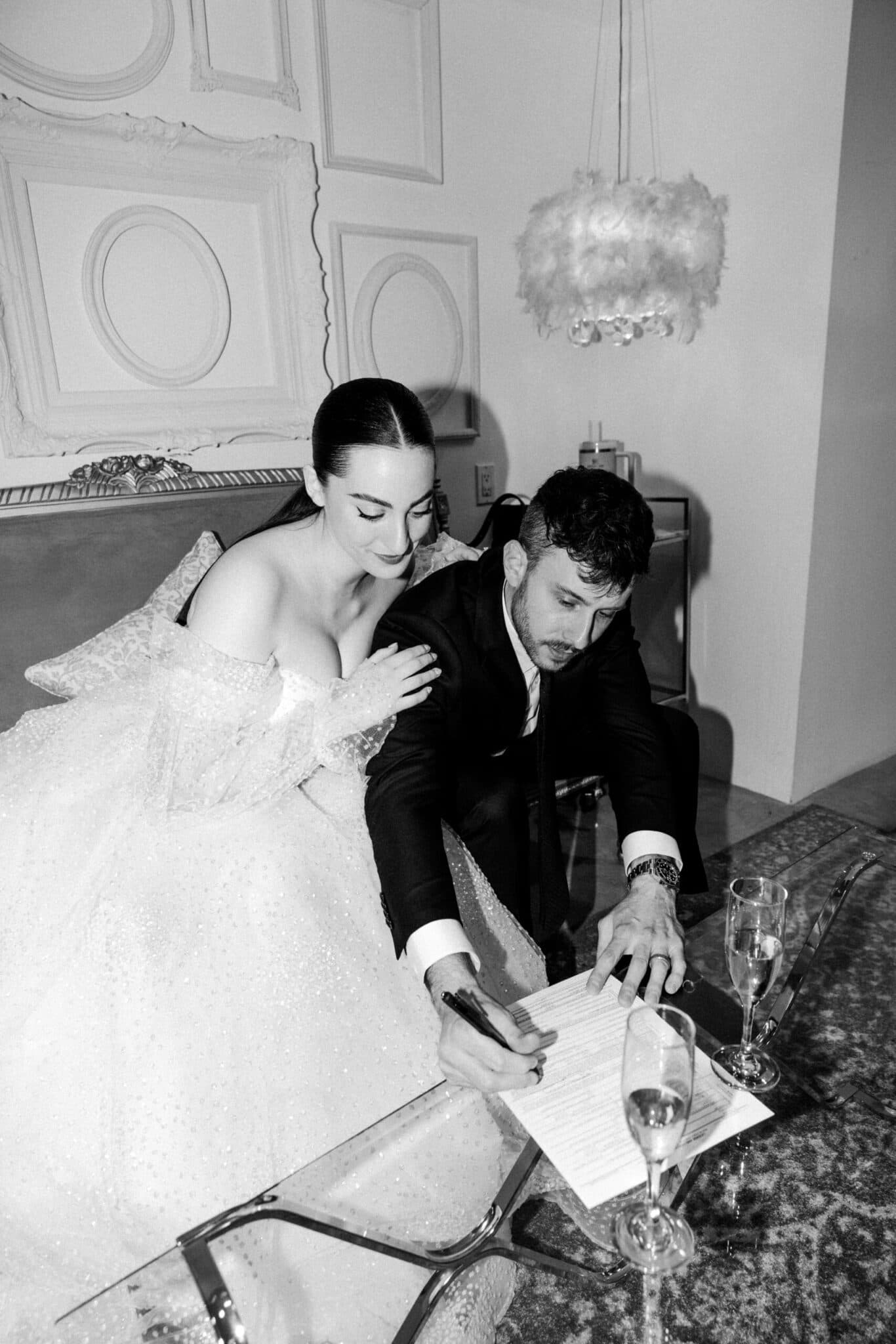 This Couple Had a Vogue-Inspired Modern Wedding in California’s Long Beach