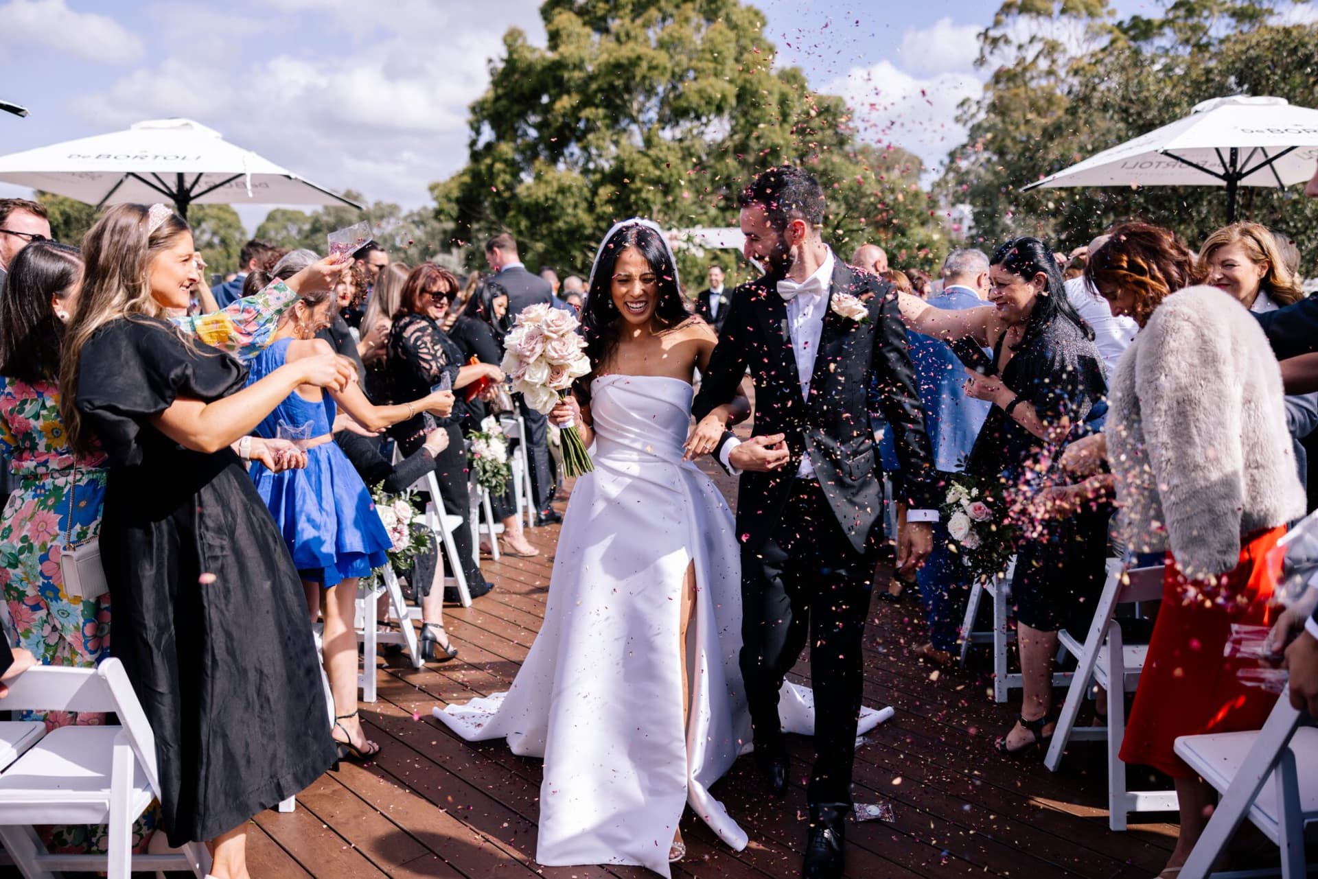 The Lovebirds That Had A Cross-Cultural Destination Wedding In The Yarra Valley