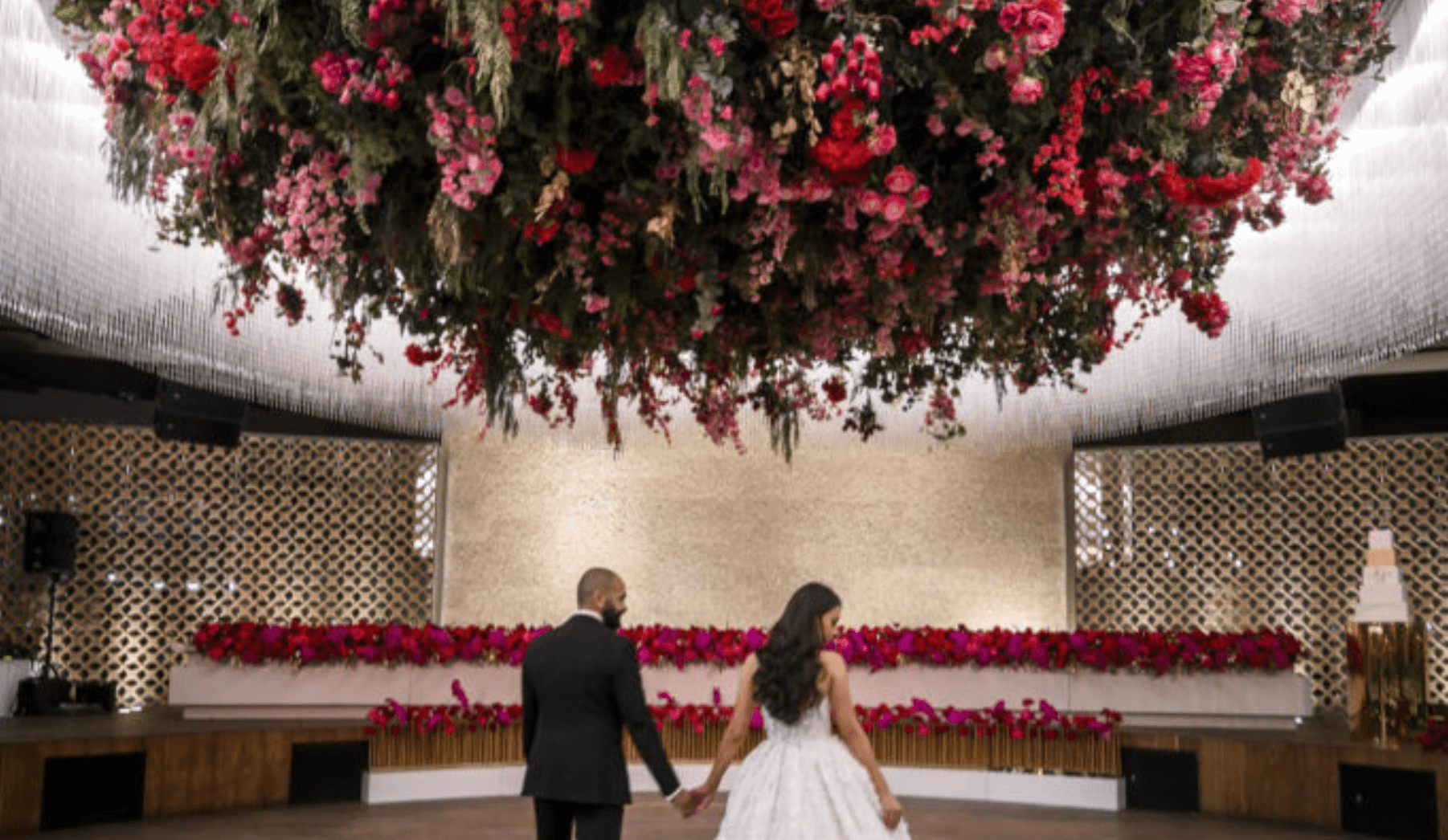 A Fantastic Wedding Featuring Burgundy Florals