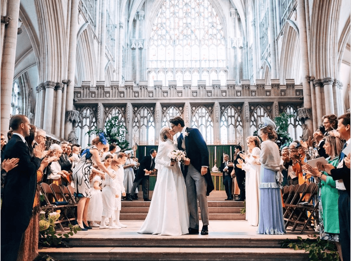 Singer Ellie Goulding Had A Wedding Fit For Royalty