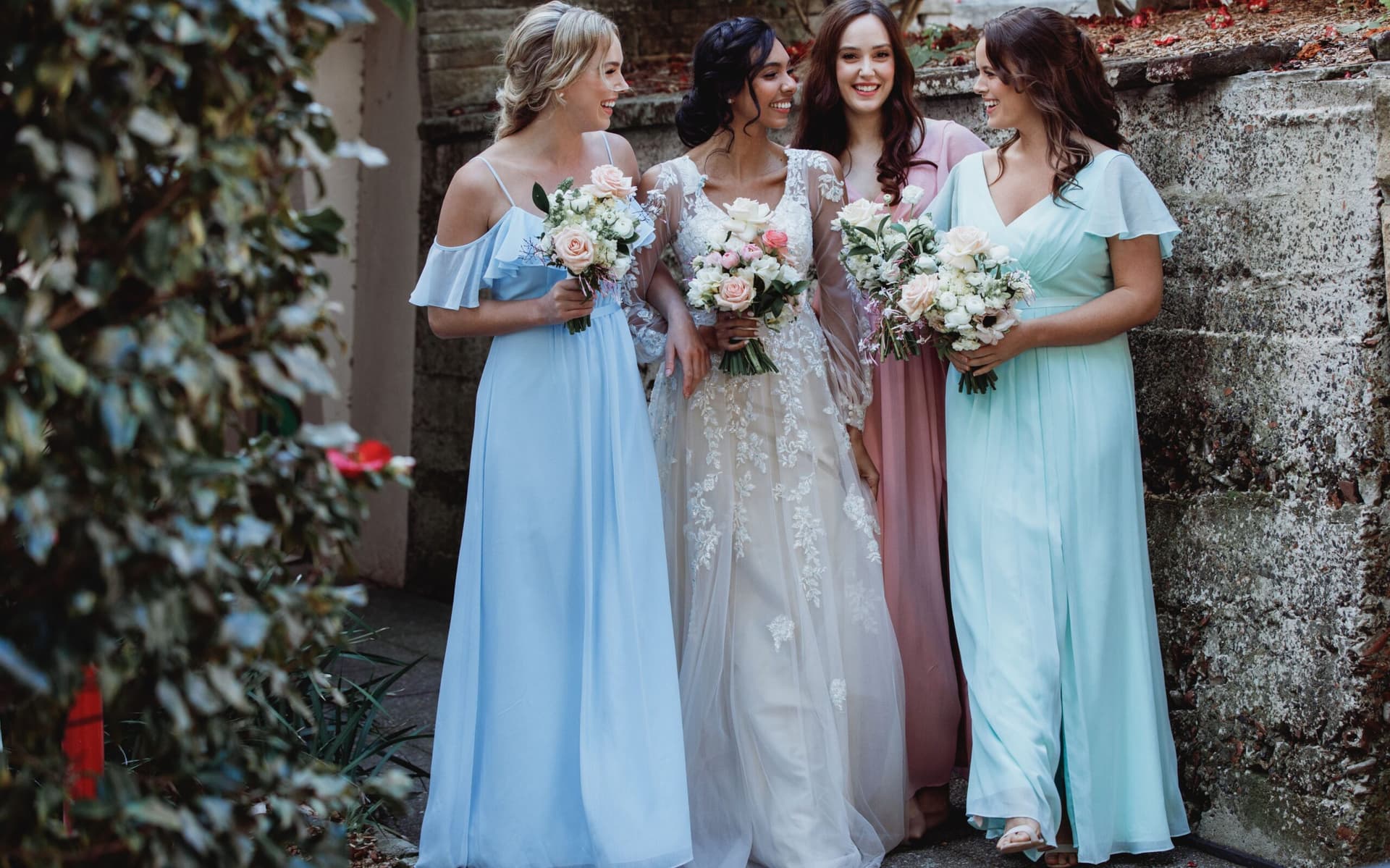 This Is the Go-to Designer For Bridesmaids Dresses Online