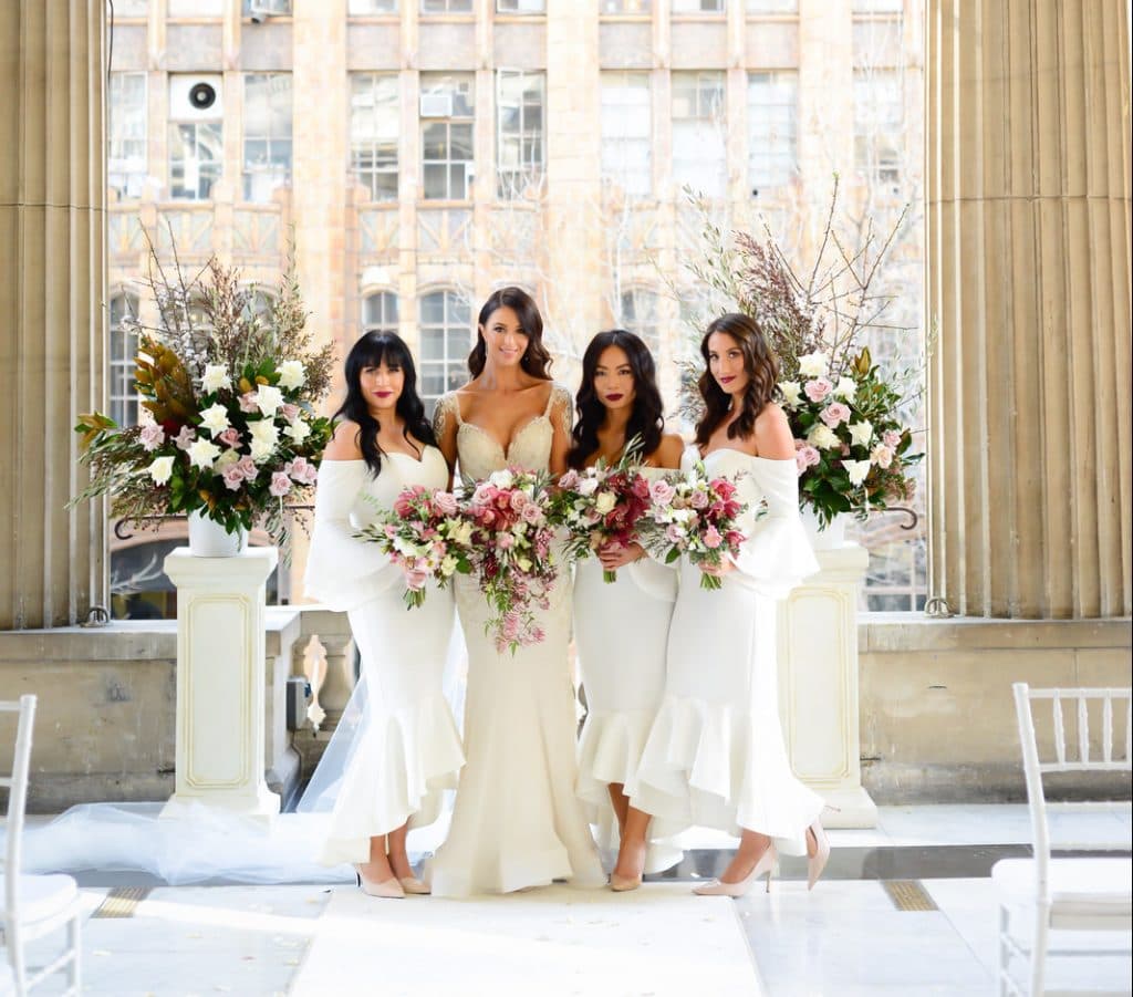 These Are The Most Favoured Bridesmaid Dress Colours According to Social Media