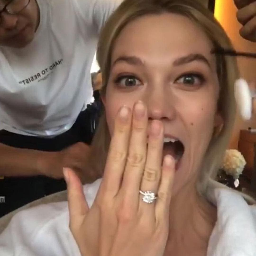 Check Out Karlie Kloss’ Huge Engagement Ring