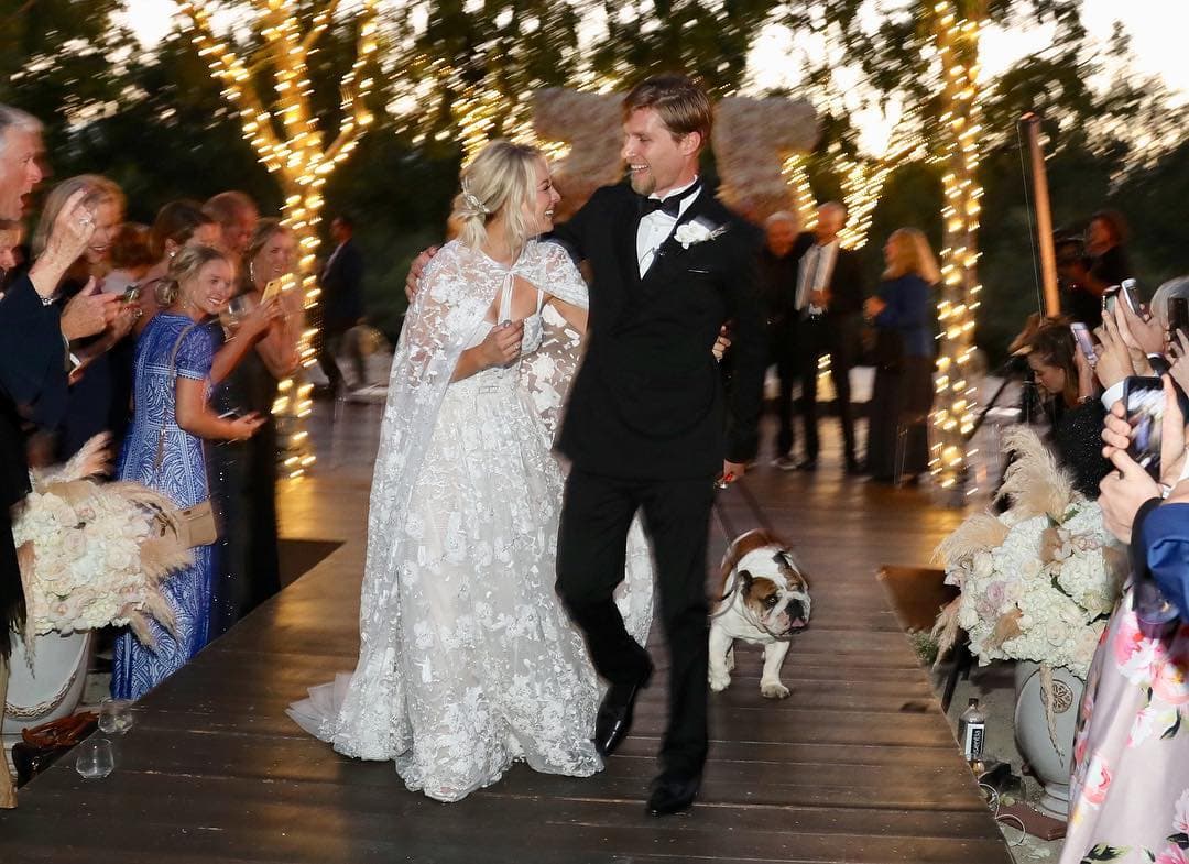 Kaley Cuoco Wore A Stunning Jumpsuit To Her Wedding To Karl Cook